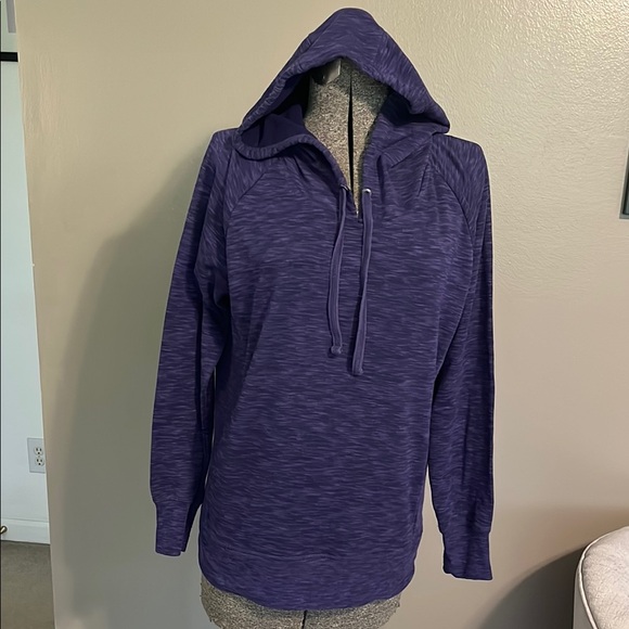 GreenTea Tops - Green Tea Purple Hooded Sweatshirt